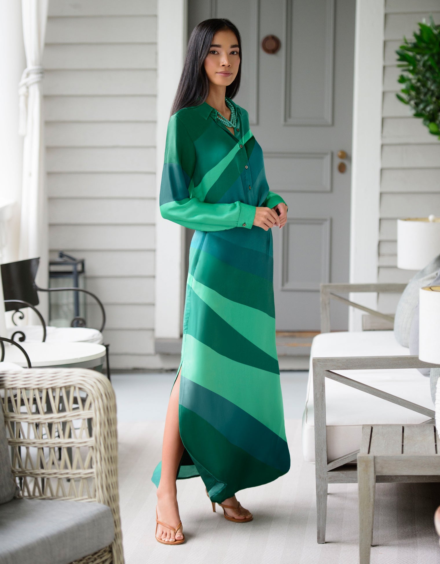 Women's Button Down | Northern Lights