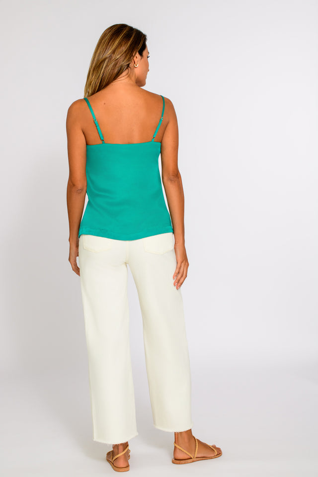 Solid Cami | Sea Green