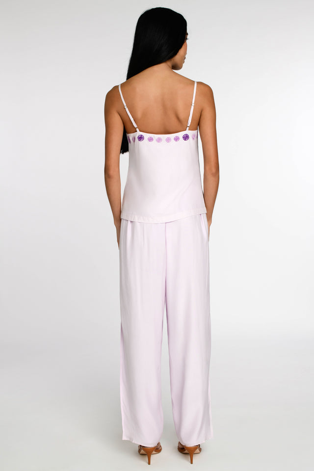 Flowy Pant | Lavender Fog