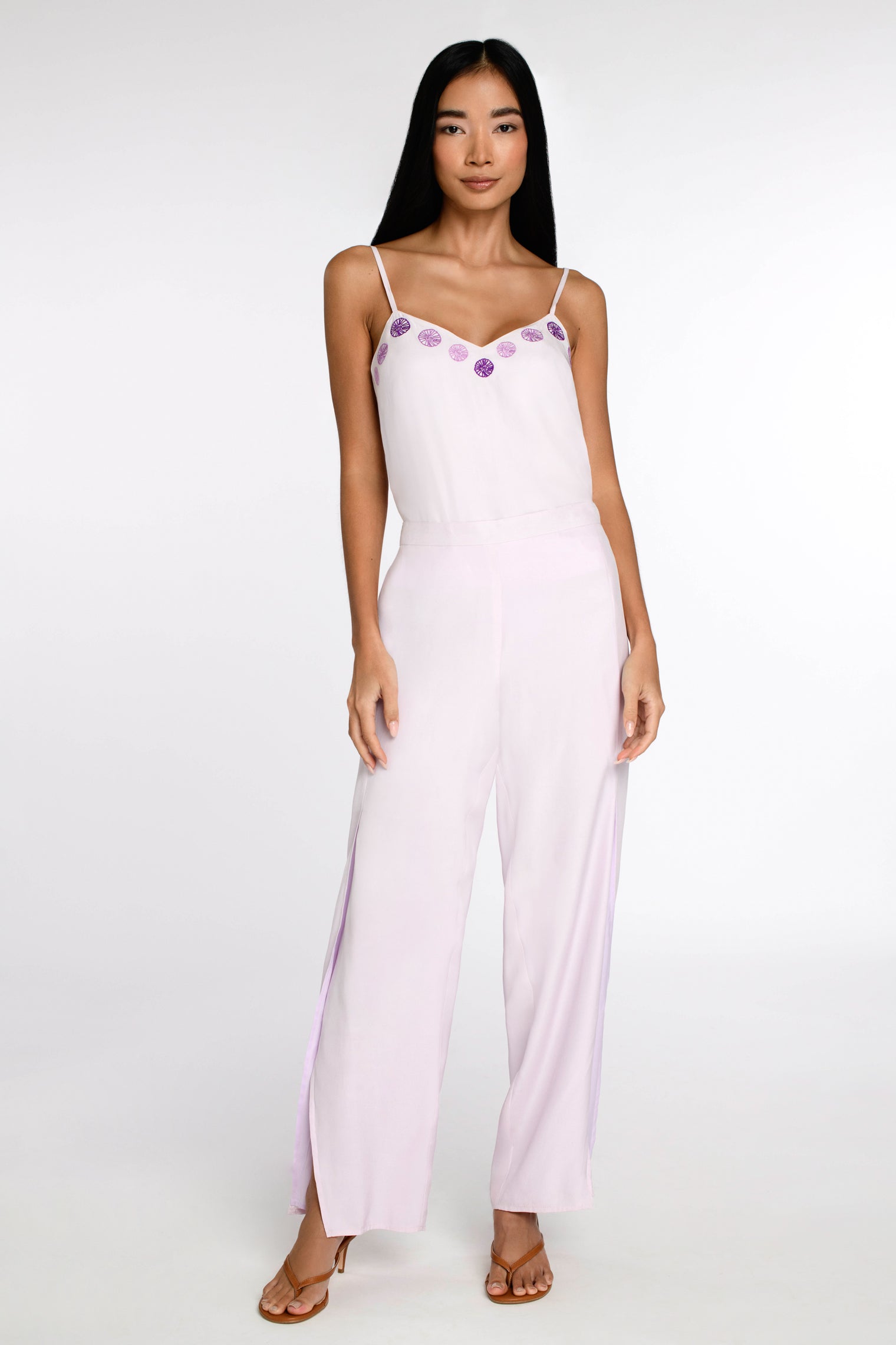 Flowy Pant | Lavender Fog