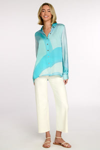 Women's Button Down | Greenland Ice