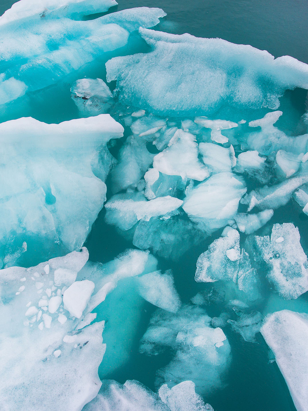 Women's Button Down | Greenland Ice