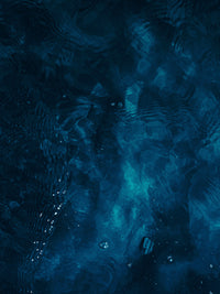 Reversible Halter Swimsuit | Moonlit Water to Midnight Blue