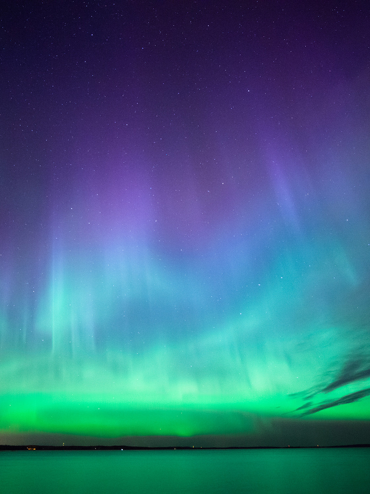 Women's Scarf | Aurora Borealis